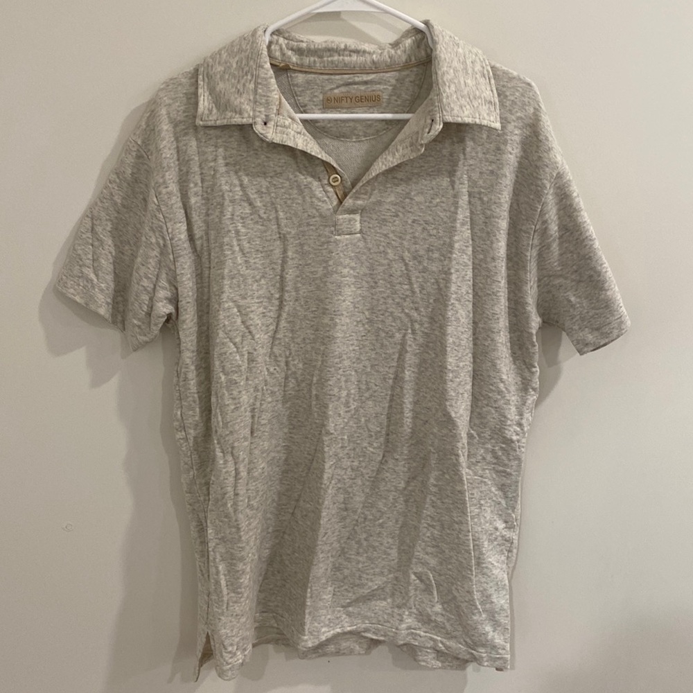 Nifty Genius Men’s short sleeve polo shirt